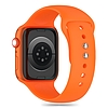 Tech-Protect szilikon szíj Apple Watch 4 / 5 / 6 / 7 / 8 / 9 / SE / ULTRA 1 / 2 (42 / 44 / 45 / 49 mm) - narancssárga