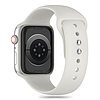 Tech-Protect szilikon szíj Apple Watchhoz 4/5/6/7/8/9/SE (38/40/41mm) - világosszürke