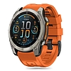 Tech-Protect szilikon szíj Garmin Fenix 5 / 6 / 6 Pro / 7 / 8 (47 mm) / E - narancs