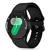 Tech-Protect szilikon szíj Samsung Galaxy Watch 4 / 5 / 5 Pro / 6 / 7 / FE készülékhez - fekete