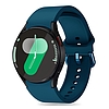 Tech-Protect szilikon szíj Samsung Galaxy Watch 4 / 5 / 5 Pro / 6 / 7 / FE készülékhez - kék