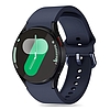 Tech-Protect szilikon szíj Samsung Galaxy Watch 4 / 5 / 5 Pro / 6 / 7 / FE készülékhez - sötétkék