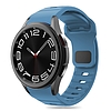 Tech-Protect szilikon szíj Samsung Galaxy Watch 4 / 5 / 5 Pro / 6 / 7 / FE telefonhoz - kék