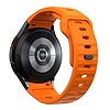 Tech-Protect szilikon szíj Samsung Galaxy Watch 4 / 5 / 5 Pro / 6 / 7 / FE telefonhoz - narancs