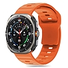 Tech-Protect szilikon szíj Samsung Galaxy Watch Ultra (47 mm) készülékhez - narancssárga