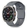 Tech-Protect szilikon szíj Samsung Galaxy Watch Ultra (47 mm) készülékhez - szürke