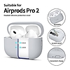 Tech-Protect szilikon tok Apple AirPods Pro 1/2-hez - szürke