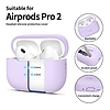 Tech-Protect szilikon tok Apple AirPods Pro 1/2 készülékhez - lila