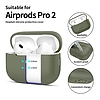 Tech-Protect szilikon tok Apple AirPods Pro 1/2 készülékhez - zöld