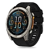 Tech-Protect szilikon vonalpánt Garmin Fenix 5 / 6 / 6 Pro / 7 / 8 (47 mm) / E készülékhez - fekete