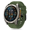 Tech-Protect szilikon vonalpánt Garmin Fenix 5 / 6 / 6 Pro / 7 / 8 (47 mm) / E - zöld