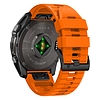 Tech-Protect szilikon zsinórpánt Garmin Fenix 5 / 6 / 6 Pro / 7 / 8 (47 mm) / E - narancshoz