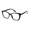 Techsuit - Anti-Blue Light Glasses Reflex PC (PC28016-C1) - Macskaszem - Fekete (KF2311400)