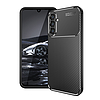 Techsuit - CarbonFiber - Samsung Galaxy A14 4G / A14 5G - Fekete