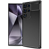 Techsuit - CarbonFiber - Samsung Galaxy S24 Ultra - Fekete