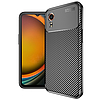 Techsuit - CarbonFiber - Samsung Galaxy Xcover7 - Fekete