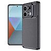 Techsuit - CarbonFiber - Xiaomi Redmi Note 13 Pro 5G / Poco X6 - Fekete