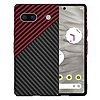 Techsuit - Carbonite FiberShell - Google Pixel 7a - Red Vortex (KF2334495)