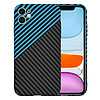 Techsuit - Carbonite FiberShell - iPhone 11 - Blue Pulse (KF2333179)