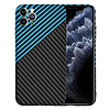 Techsuit - Carbonite FiberShell - iPhone 11 Pro Max - Blue Pulse