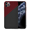 Techsuit - Carbonite FiberShell - iPhone 11 Pro Max - Red Vortex