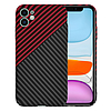 Techsuit - Carbonite FiberShell - iPhone 11 - Red Vortex (KF2333181)