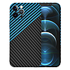 Techsuit - Carbonite FiberShell - iPhone 12 Pro Max - Blue Pulse