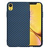 Techsuit - Carbonite FiberShell - iPhone XR - Cián (KF2334574)