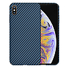 Techsuit - Carbonite FiberShell - iPhone XS Max - Cián (KF2334590)