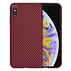 Techsuit - Carbonite FiberShell - iPhone XS Max - Piros (KF2334586)