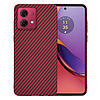 Techsuit - Carbonite FiberShell - Motorola Moto G84 - Piros (KF2333757)