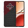 Techsuit - Carbonite FiberShell - Oppo Reno12 F 4G / Reno12 F 5G / Reno12 FS - Red Vortex