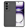 Techsuit - Carbonite FiberShell - Oppo Reno12 - Fekete (KF2332974)