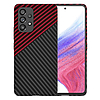 Techsuit - Carbonite FiberShell - Samsung Galaxy A53 5G - Red Vortex (KF2333882)