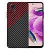 Techsuit - Carbonite FiberShell - Xiaomi Redmi Note 12S - Red Vortex (KF2334519)