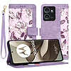 Techsuit - FlipCraft - Motorola Edge 50 - Mysterious Purple (KF2337790)