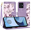 Techsuit - FlipCraft - Motorola Moto G14 - Mysterious Purple (KF2328609)