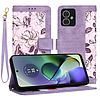 Techsuit - FlipCraft - Motorola Moto G54 - Mysterious Purple (KF2328633)