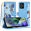 Techsuit - FlipCraft - Motorola Moto G54 Power Edition / G64 - Vibrant Blue (KF2328728)