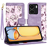 Techsuit - FlipCraft - Xiaomi Redmi 13C 4G / Poco C65 - Mysterious Purple (KF2328669)