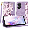 Techsuit - FlipCraft - Xiaomi Redmi 13C 5G / Poco M6 - Mysterious Purple (KF2335271)