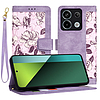 Techsuit - FlipCraft - Xiaomi Redmi Note 13 Pro 5G / Poco X6 - Mysterious Purple (KF2328657)