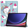 Techsuit - FoldPro - Samsung Galaxy Tab S9 Plus / S9 FE Plus - Unicorn (KF2317030)