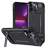 Techsuit - Hybrid Armor Kickstand - iPhone 13 Pro - Fekete (KF2314605)