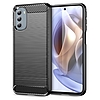 Techsuit - karbon szilikon - Motorola Moto G31 4G / Moto G41 4G - fekete (KF237210)