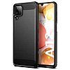 Techsuit - karbon szilikon - Samsung Galaxy A12 / A12 Nacho - fekete (KF233308)