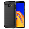 Techsuit - karbon szilikon - Samsung Galaxy J4 Plus - fekete (KF232955)