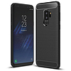 Techsuit - karbon szilikon - Samsung Galaxy S9 Plus - fekete (KF23381)