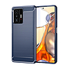 Techsuit - karbon szilikon - Xiaomi 11T / 11T Pro - kék (KF2328088)