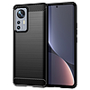 Techsuit - karbon szilikon - Xiaomi 12 Pro - fekete (KF237250)